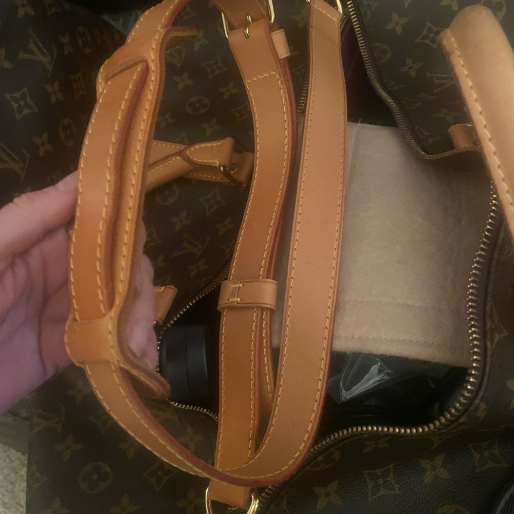 Auth Louis Vuitton Keepall Bandouliere 55 Monogram Boston Bag - Picture 7 of 9